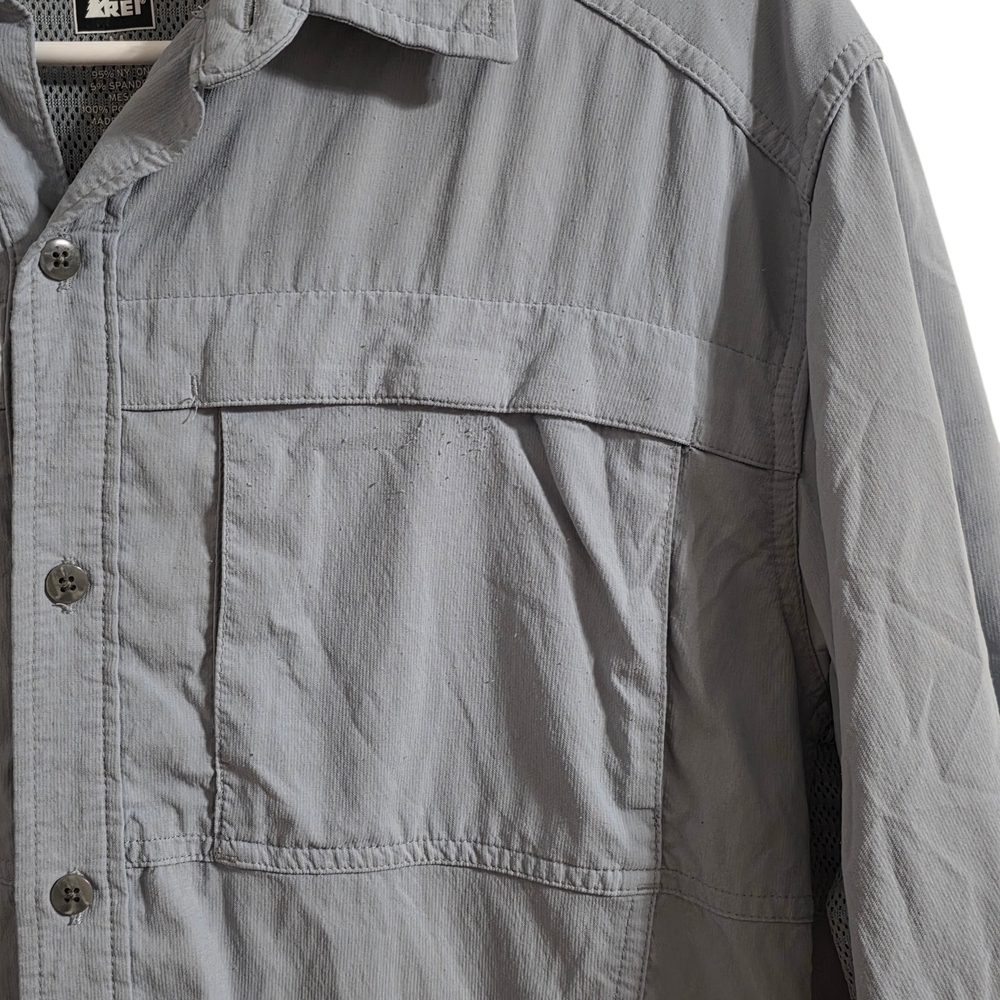 REI Men's Casual Shirts - Dark Blue and Light Blue Size Medium - Picture 8 of 13
